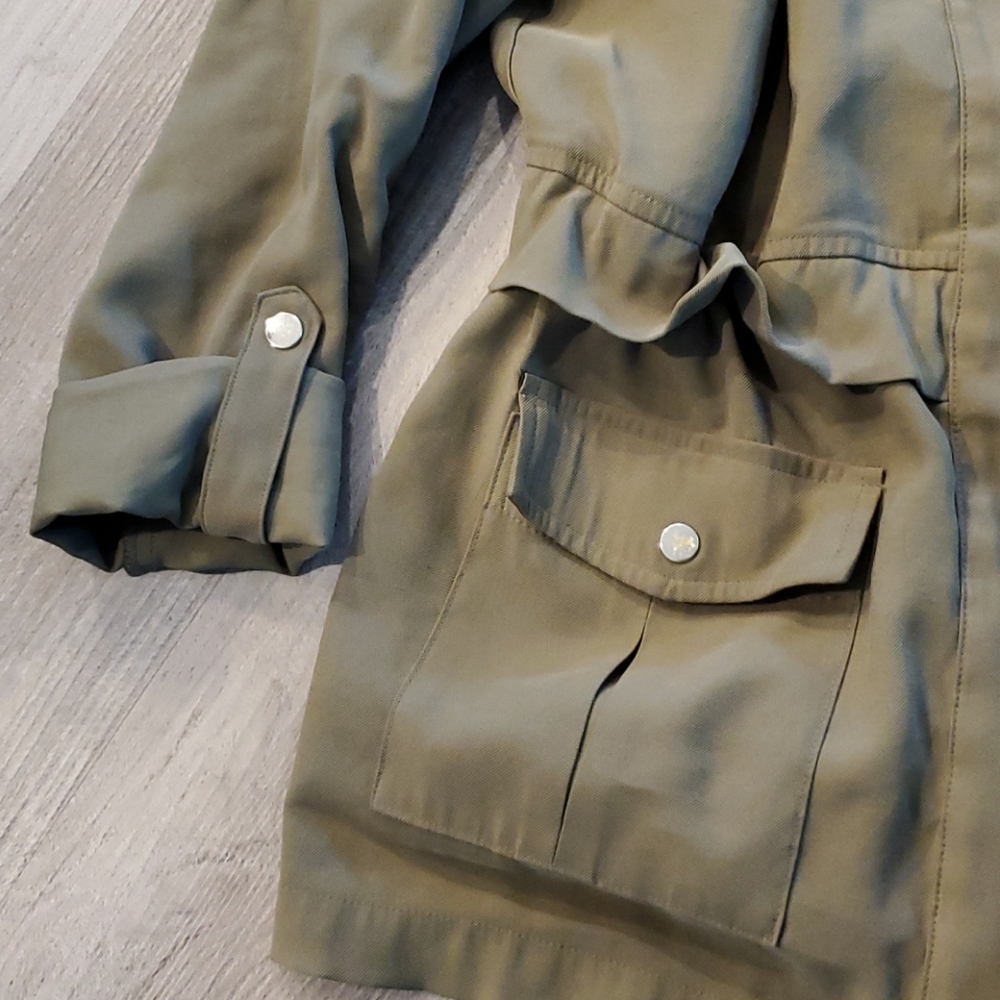Roll-Tab Sleeve Utility Jacket - image 2